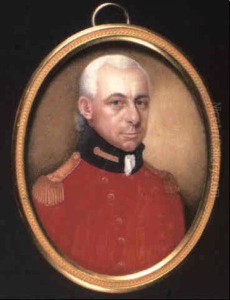An Officer Of The Life Guards, In Red Coat With Black Collarand Gold Buttons, Gold Epaulette - view 1