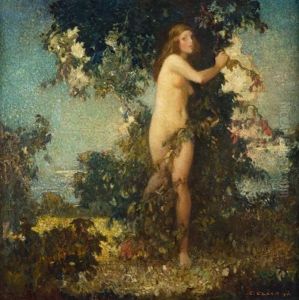 Forest Idyll by Ettore Caser