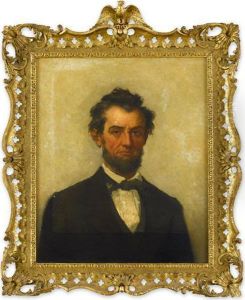 Portrait Of Abraham Lincoln