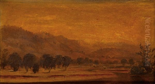 Landscape At Dusk - view 1