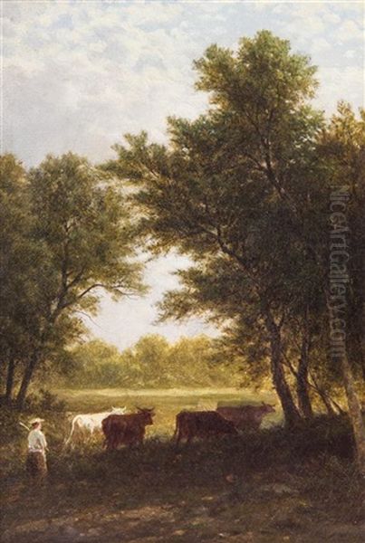 Landscape With Cows - view 1