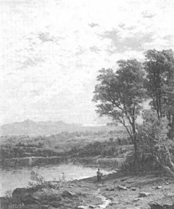 Afternoon By The Lake by John William Casilear