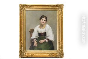 Portrait Sketch Of An Actress