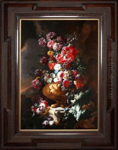Still Life Of Flowers by Nicola Casissa