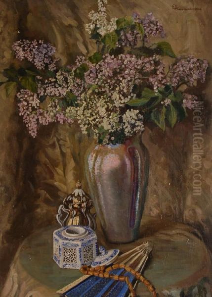 Still Life Study Flowers - view 1