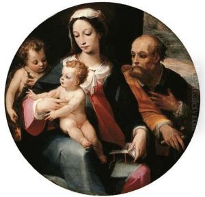 The Holy Family With The Infant Saint John The Baptist The Holy Family With The Infant Saint John The Baptist