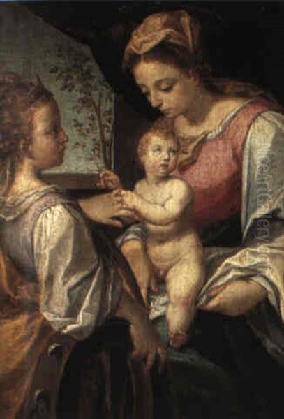 The Mystic Marriage Of St. Catherine - view 1