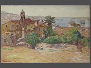 Ortschaft Am Meer Auf Der Insel Hvar, Kroatien by Eduard Ameseder