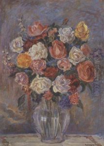 Blumenstillleben by Reinhard Caspar