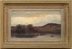 Sunlight Over A Pond by George Nelson Cass