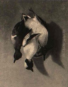 Three Wood Ducks by George Nelson Cass