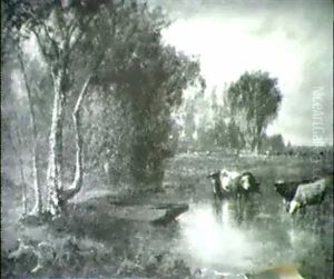 Pastoral Landscape by George Nelson Cass