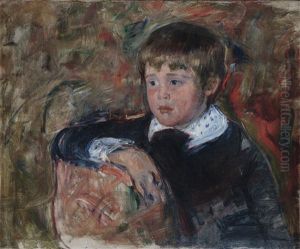 Master Robert Kelso Cassatt (master Robert Cassatt; Master Robert K. Cassatt; Portrait Of A Child; Portrait Of Master Robert Kelso Cassatt) by Mary Cassatt