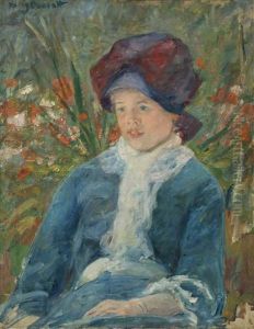 Susan Seated In A Garden by Mary Cassatt
