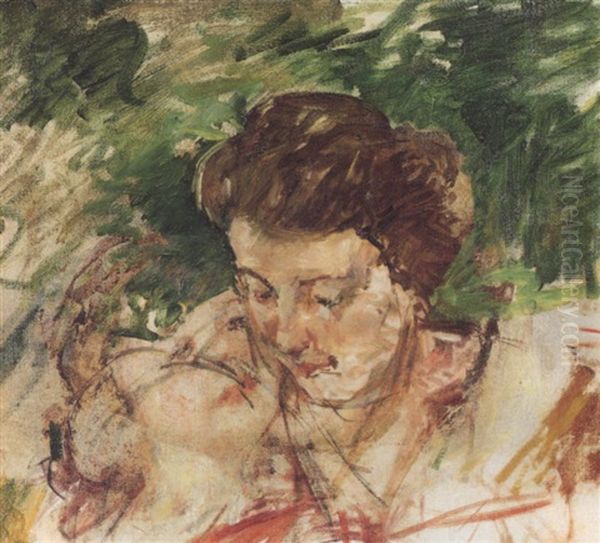 Preparatory Study For Mother And Child In A Boat - view 1