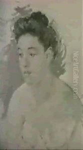Antoinette. Esquisse Numero 1 by Mary Cassatt
