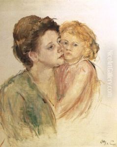 Mere Et Enfant Aux Cheveux Blonds Mere Et Enfant Aux Cheveux Blonds