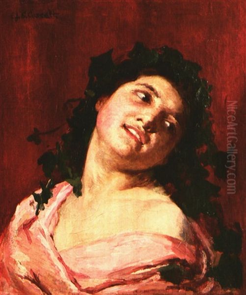 Roman Girl Smiling - view 1
