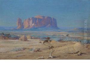 The Sentinel Of The Desert by Gerald Cassidy