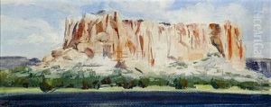 Monument Rock, Northern Arizona by Gerald Cassidy