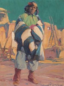 Jemez Indian by Gerald Cassidy