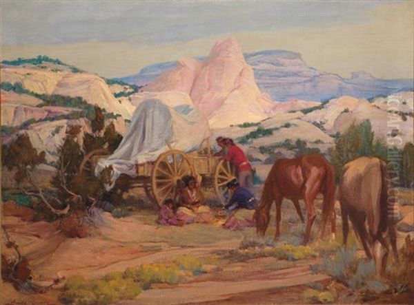 Evening Meal - Navajo Land - view 1