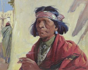 Taos Indian by Gerald Cassidy