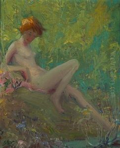 Kiki (a Nude By A Woodland Pool) Kiki (a Nude By A Woodland Pool)