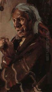 Pueblo Blind Man by Gerald Cassidy