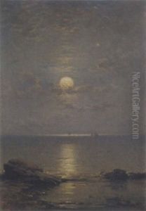 Summer Moonlight, Firth Of Forth by James Cassie