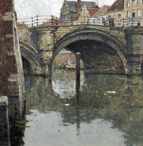 Vieux Pont A Malines by Hendrick Cassiers