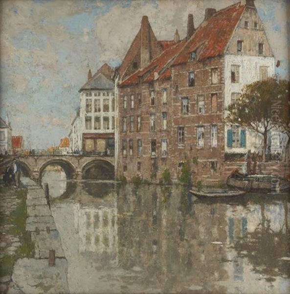 Vue Animee Du Pont A Malines - view 1