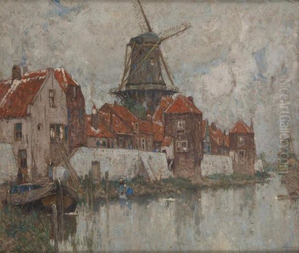 Lavandieres Sous Le Moulin - view 1