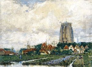 Zicht Op Zierikzee (zeeland)