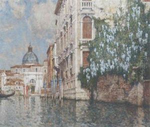 A View Of A Canal In Venice A View Of A Canal In Venice