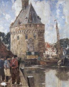 Gezicht Te Hoorn (nederland) by Hendrick Cassiers