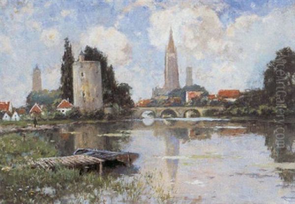Het Minnewater Te Brugge - view 1