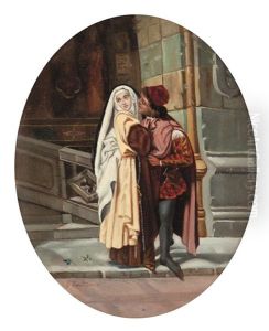 La Tentazione E Il Ritratto Della Monaca (2 Works)