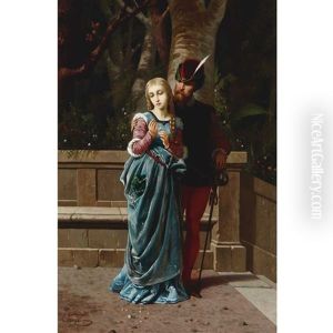 Faust And Marguerite by Gabriele Castagnola