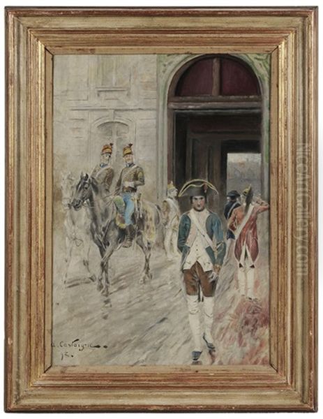 Naploleon In 1804 As Cadet In The Miltary School, Paris - view 1