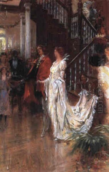 Virginia Colonial Ball Scene - view 1