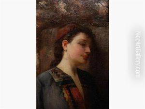 Orientale A La Fontaine by Henri-Joseph Castaing