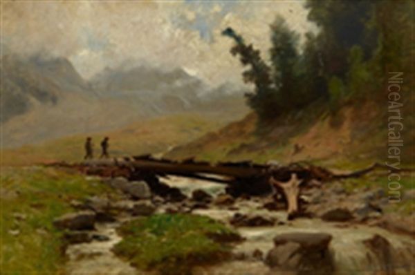 Un Pont A Arolla, Valais - view 1