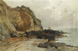 Kustenlandschaft by Gustave Eugene Castan