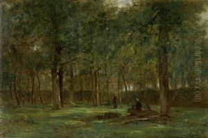 Im Park by Gustave Eugene Castan