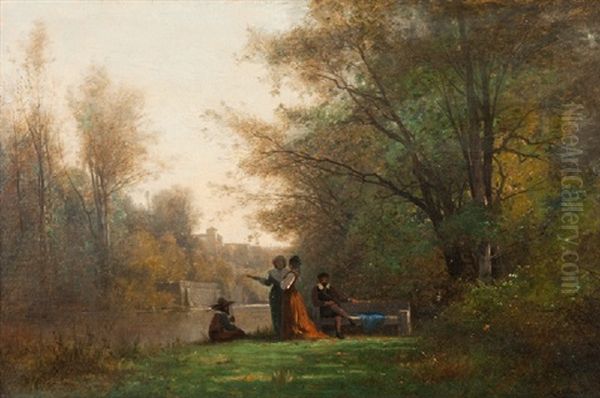 Promenade Au Bord De La Riviere - view 1