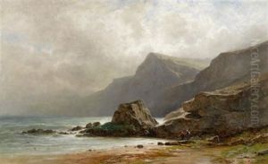 Meerlandschaft Mit Zwei Fischern Meerlandschaft Mit Zwei Fischern