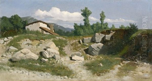 Sommerlandschaft Im Gebirge (summer Landscape In The Mountains) - view 1