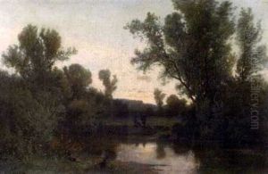 Crepuscule A L'etang