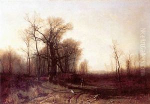 Paysage Avec Chasseur Et Chien Paysage Avec Chasseur Et Chien